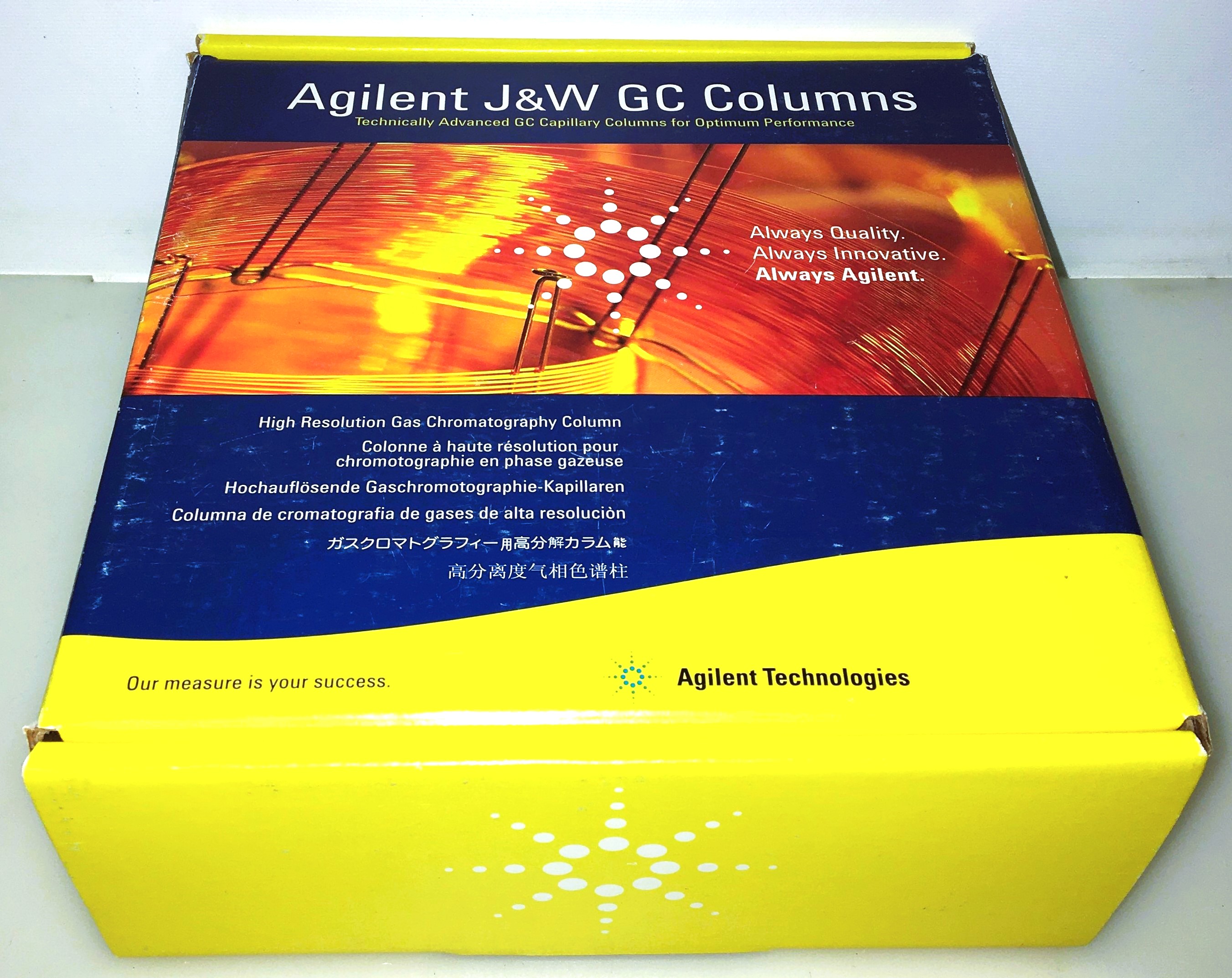 New Open Box Agilent HP-1/SIMDIST (19015Z-221) Capillary Column (15M x 0.53mm x 0.15µm)