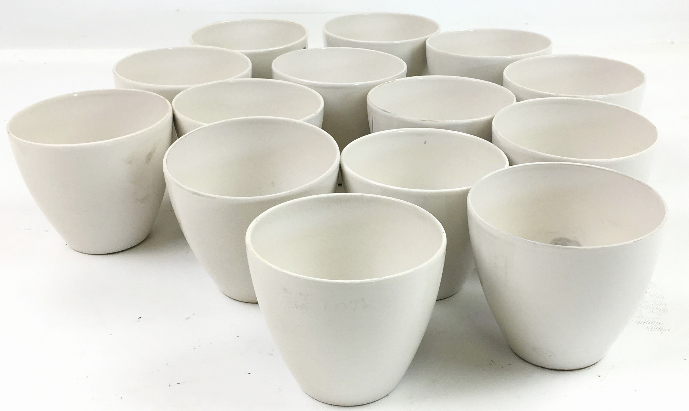 Used CoorsTek 60140/66140 Porcelain Wide-Form Crucible - 250mL