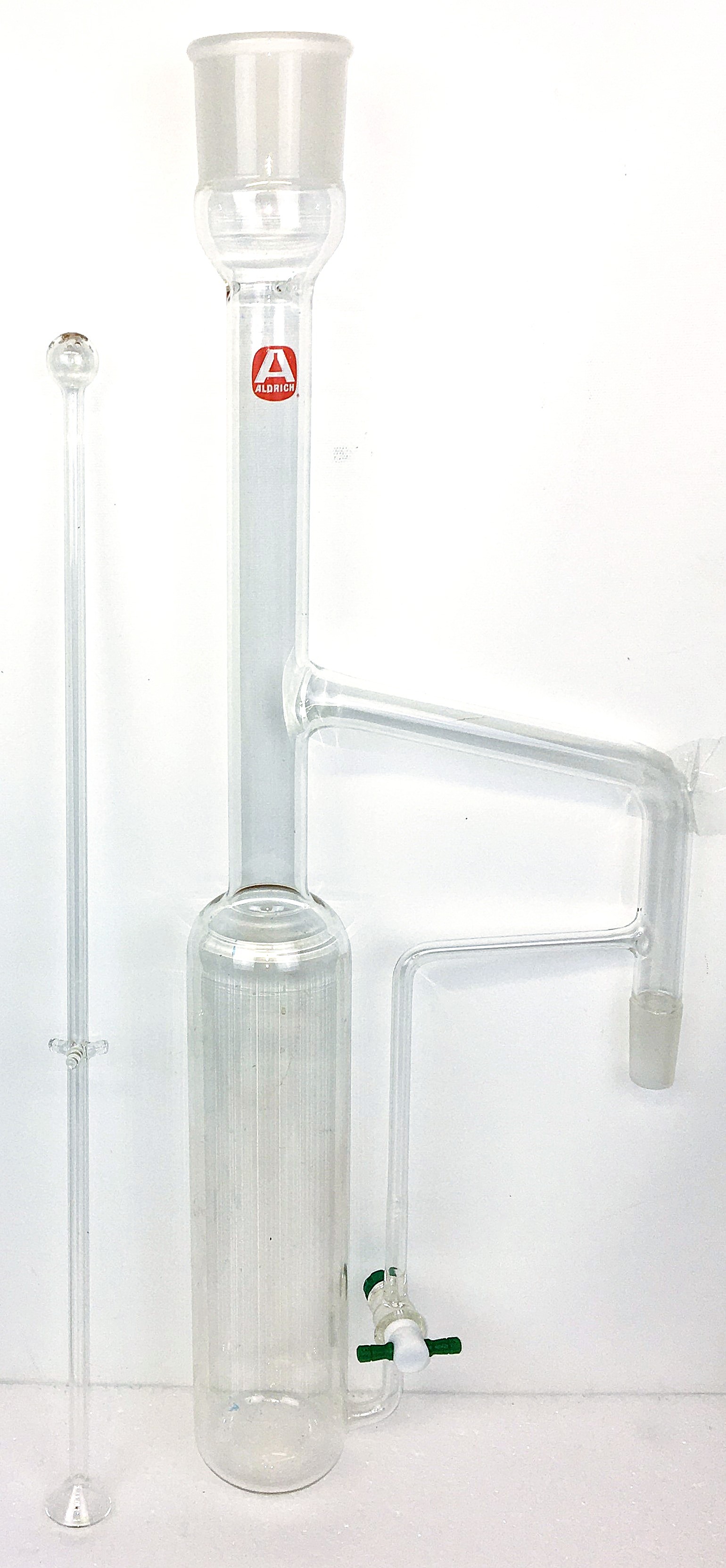 Used Aldrich Modified Convertible Liquid-Liquid Continuous 1000mL Extractor