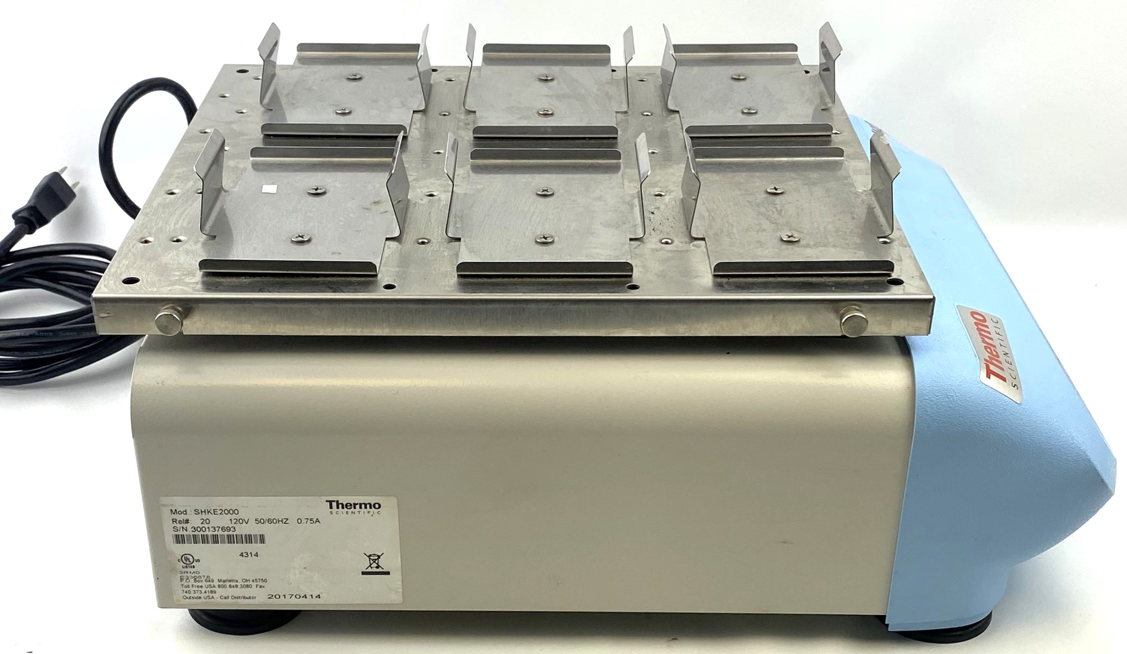 Used Thermo MaxQ 2000 Orbital Shaker with Microplate Platform