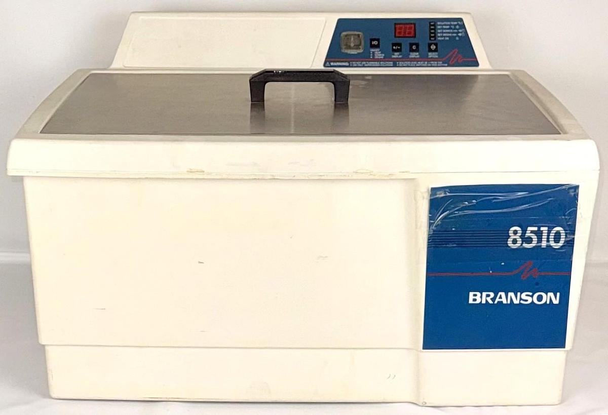 Used Branson 8510R-DTH Heated Ultrasonic Cleaner (20.8L)