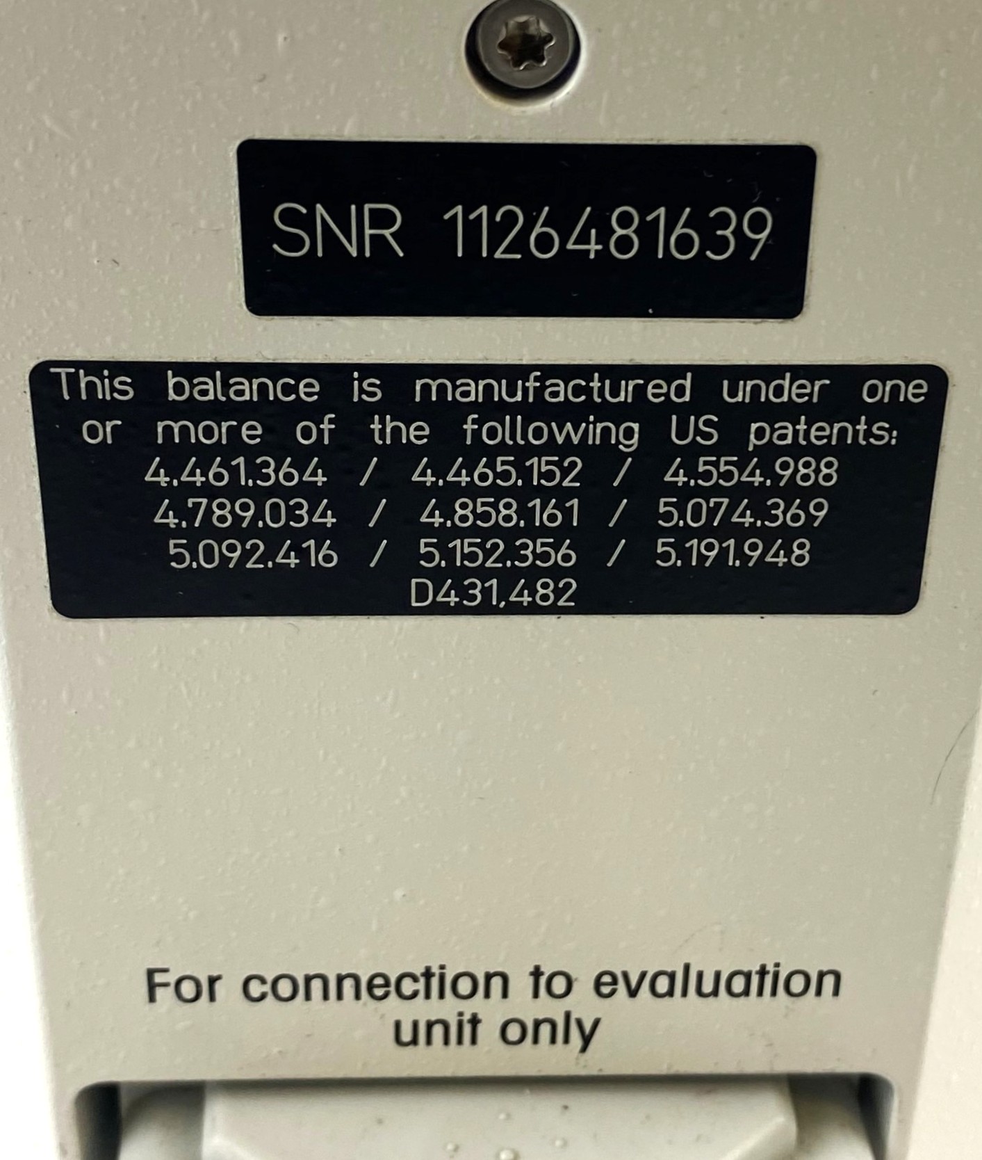 As is Mettler Toledo MX5 MicroBalance (5.1 g x 0.001 mg)