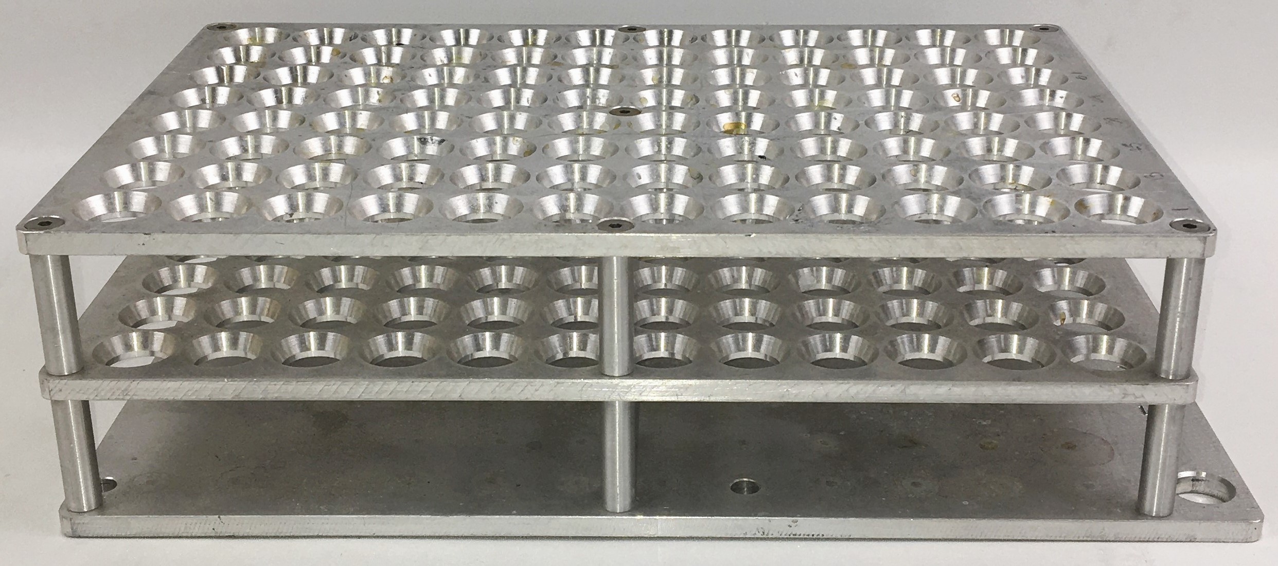 Used Merck 96-Place Mountable Vial Rack