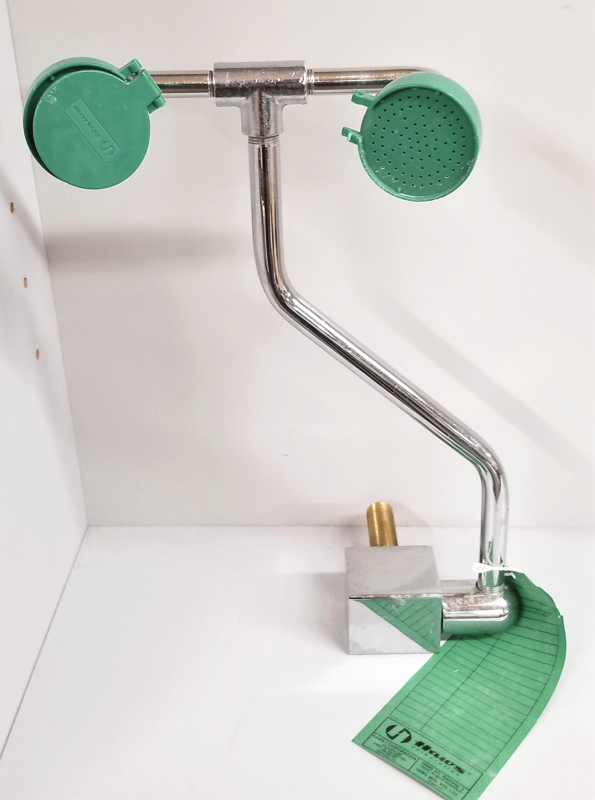 New Open Box Haws 7603 Eyewash Ball Valves for Portable Station