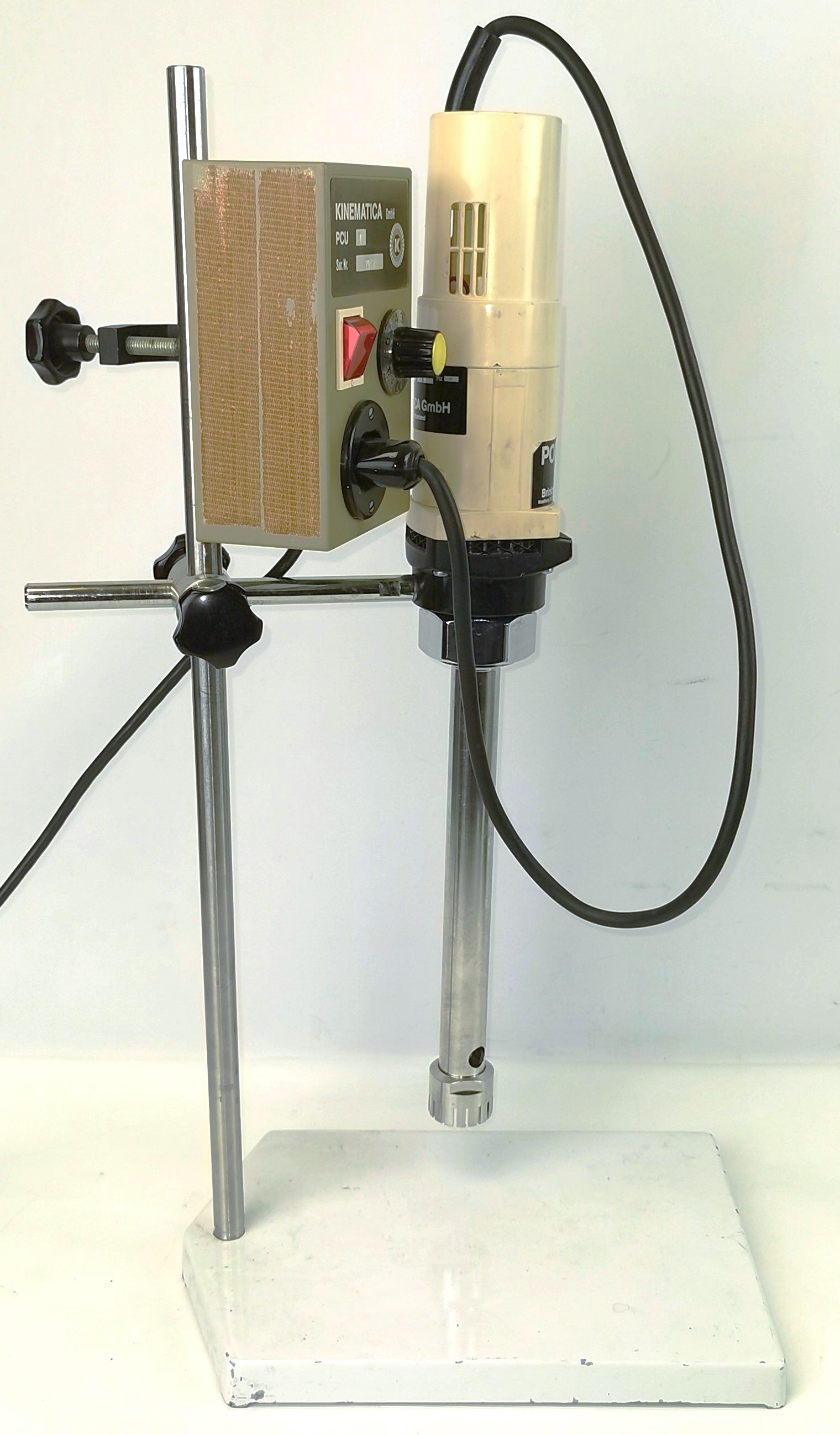 Used Kinematica Polytron PT10-35 Homogenizer with PCU-11 Controller and PT-DA 30 Probe