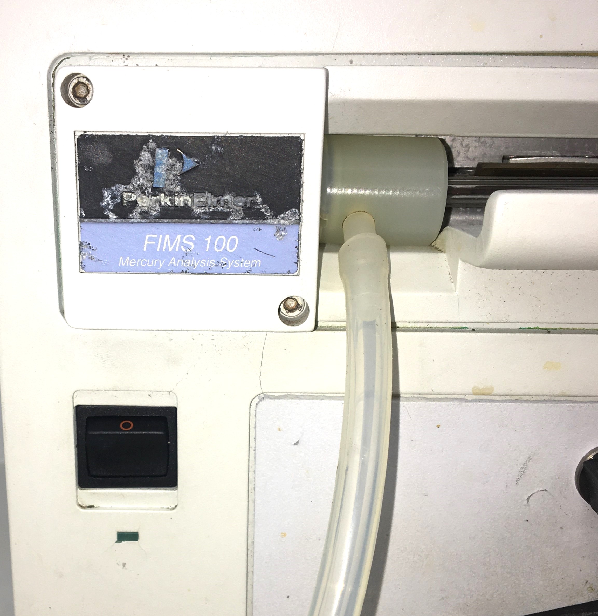 Used Perkin Elmer FIMS 100 Mercury Analyzer with AS 93plus Autosampler