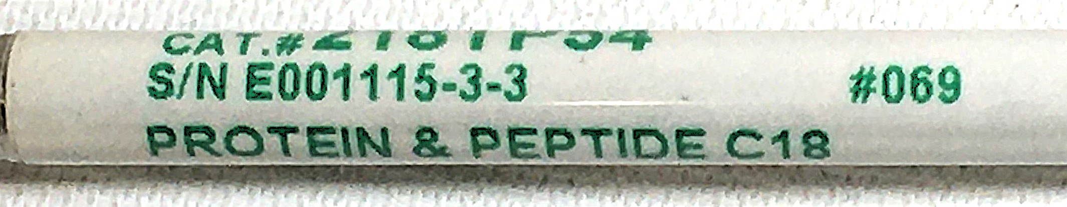 Used Vydac 218TP54 C18 Analytical HPLC Column (25 cm × 4.6 mm x 5µm)