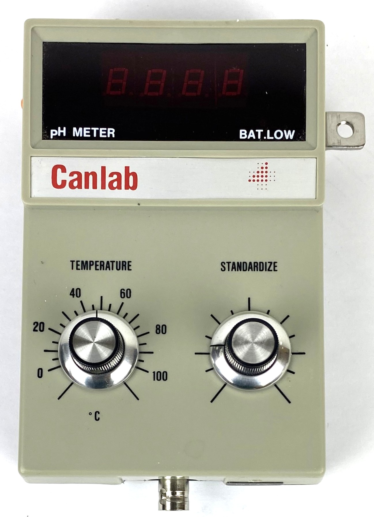 Used Canlab 607 Portable pH-Temperature Meter