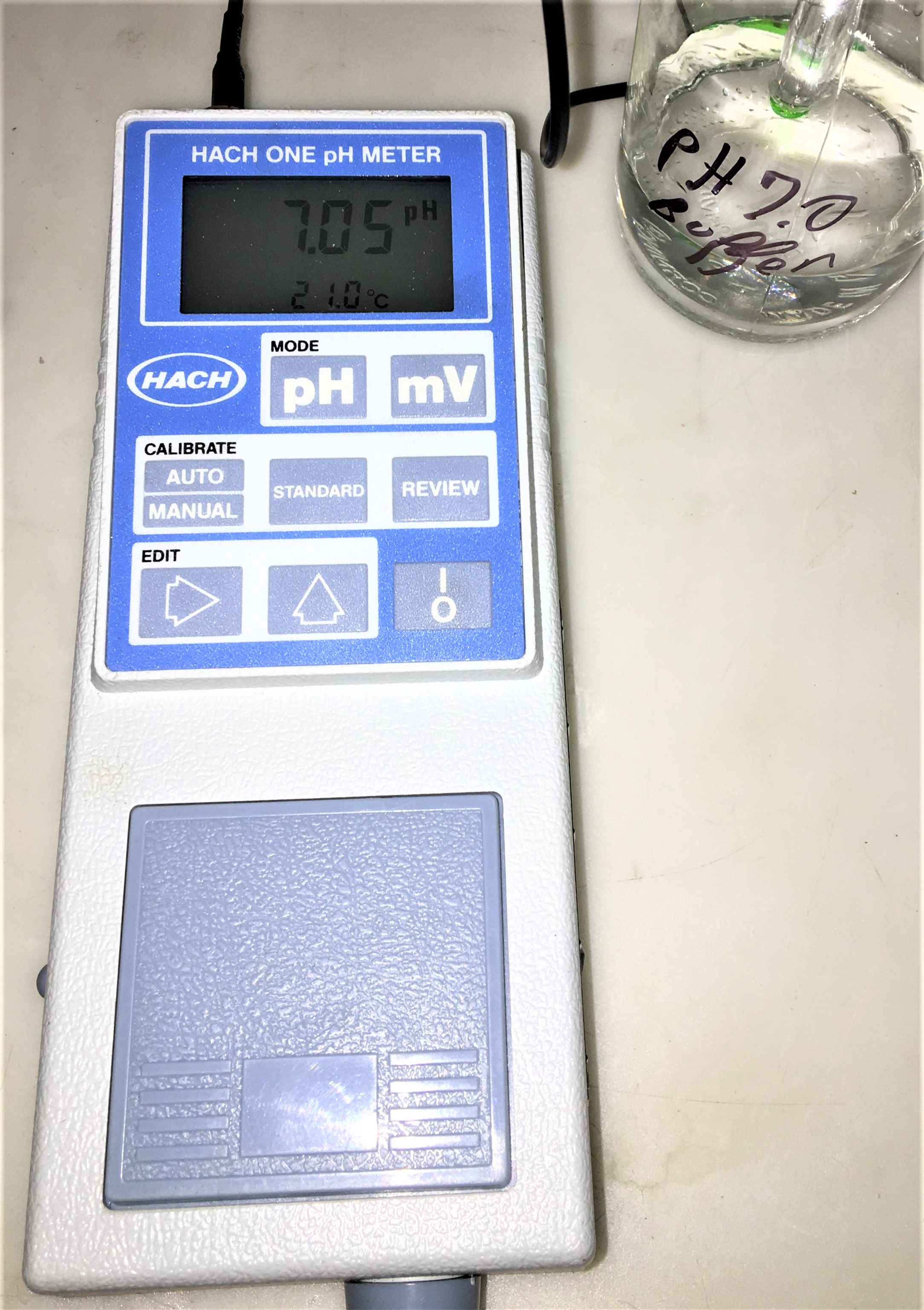 Used Hach ONE (43800-00) Portable pH Meter