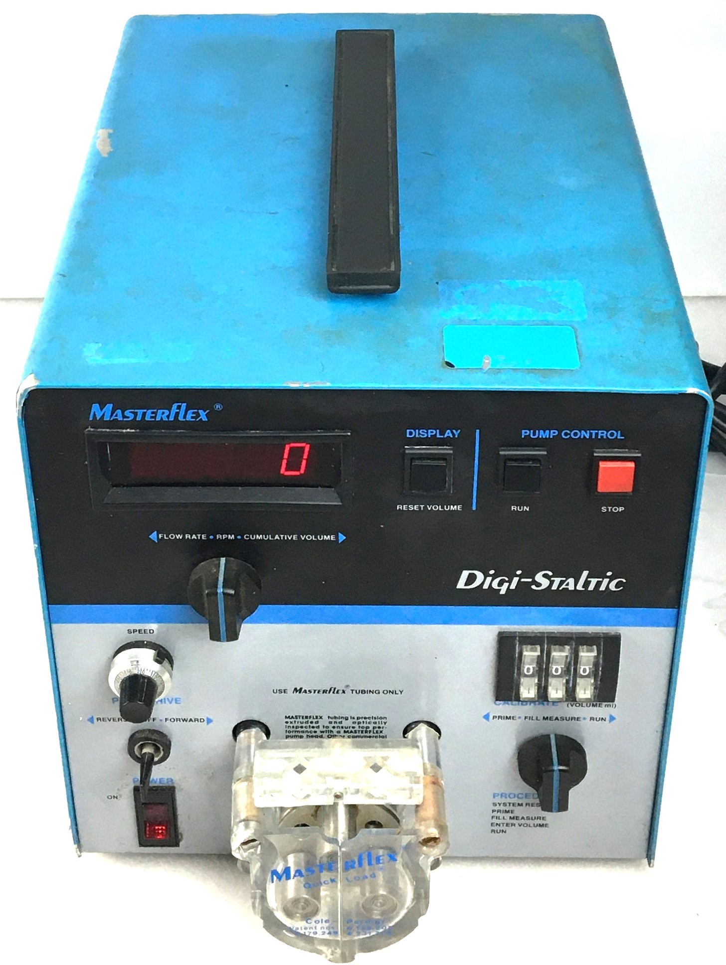 Used Cole-Parmer Masterflex DigiStaltic 7525-00 Peristaltic Pump