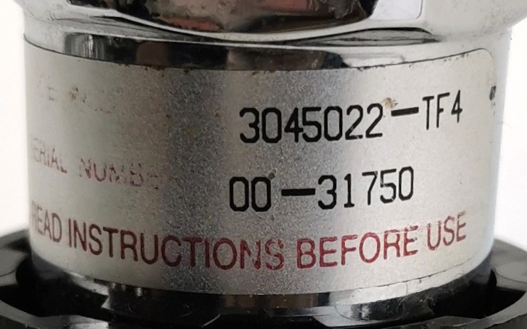 Used Liquid Air CONCOA 3045022-TF4 Pressure-Reducing Regulator