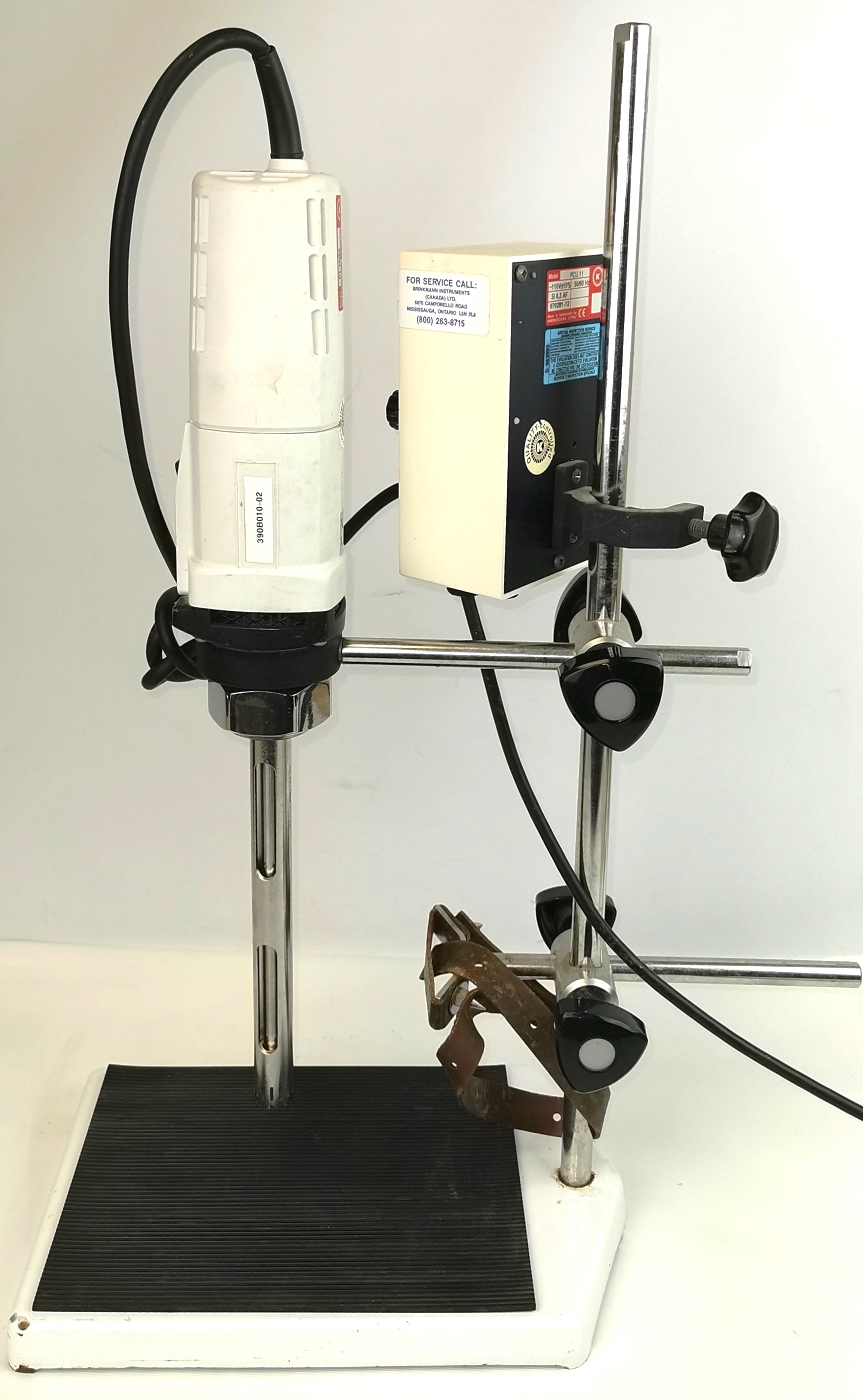 Used Kinematica Polytron PT 10/35 Homogenizer with PCU-11 Controller and PTA 20S Probe
