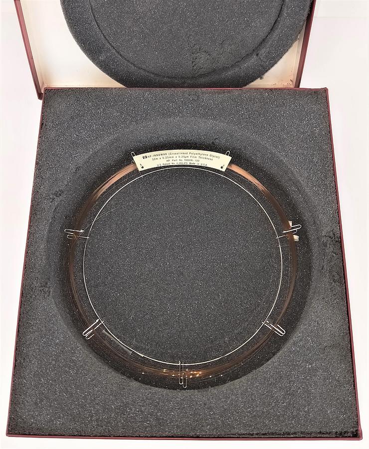 Used Hewlett Packard HP-INNOWax (19019N-133) Capillary Column (30M x 0.25mm x 0.25µm)