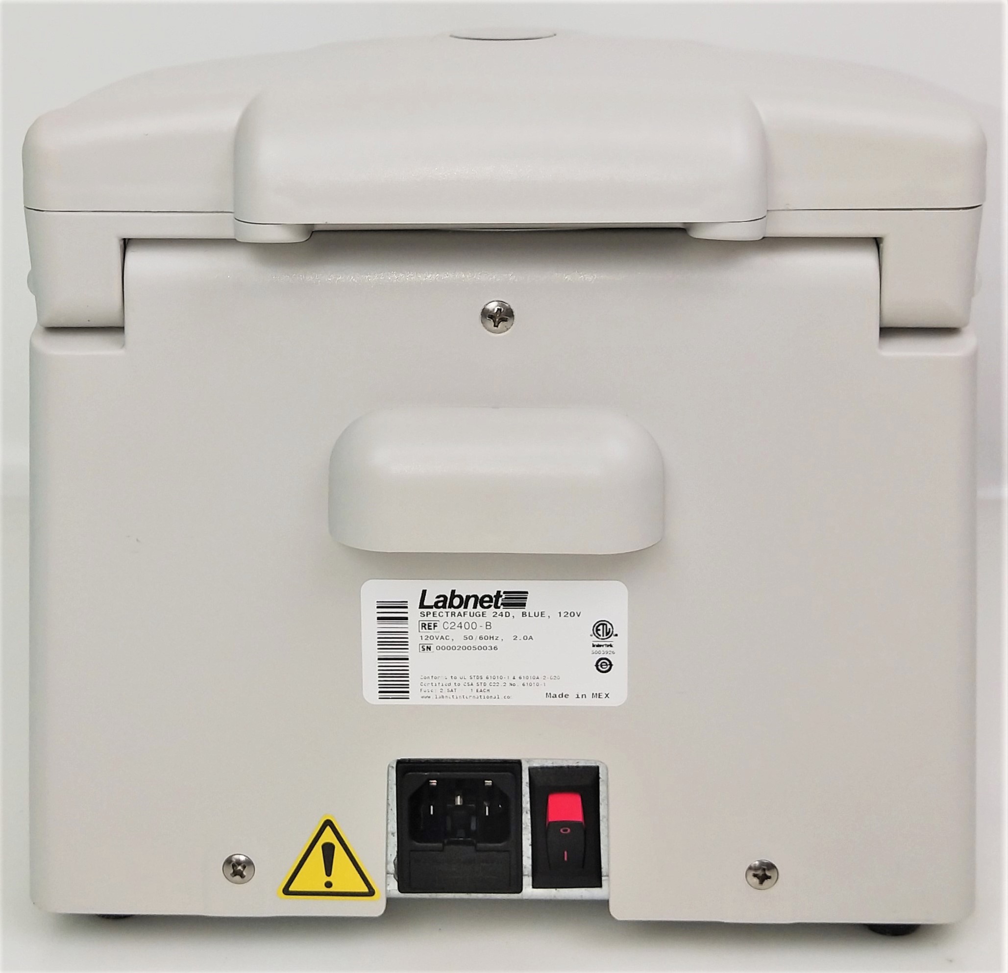 New Open Box Labnet Spectrafuge 24D MicroCentrifuge (24 x 1.5-2mL)