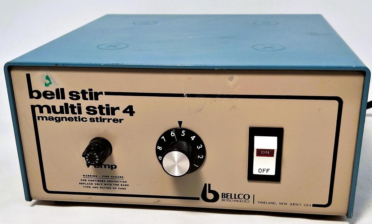 Used Bellco Multi Stir 4 Magnetic Stirrer (4-Place)