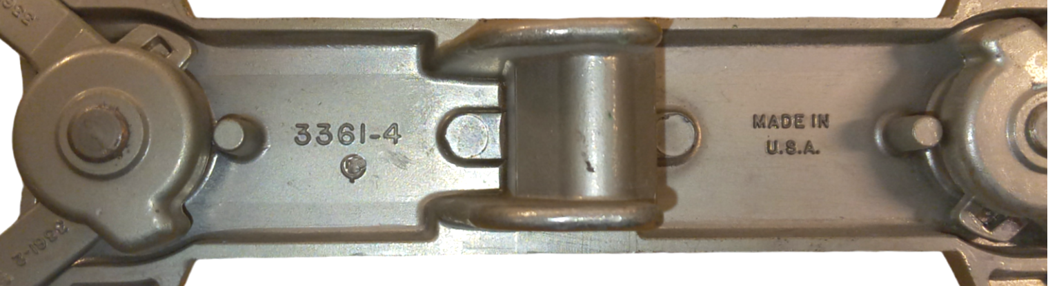 Used Fisher Castaloy-R 3361-4 Double Burette Clamp