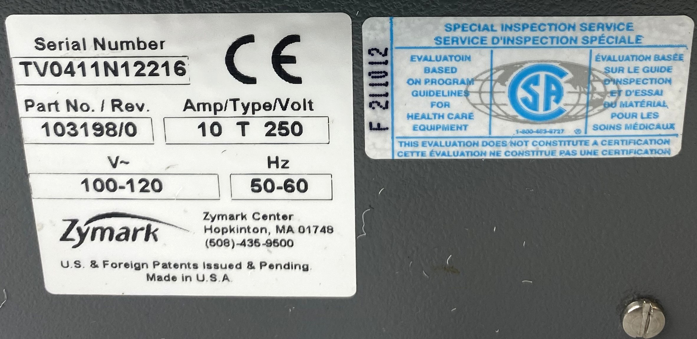 Used Zymark TurboVap LV Concentration Workstation (50 x 15-20mL)