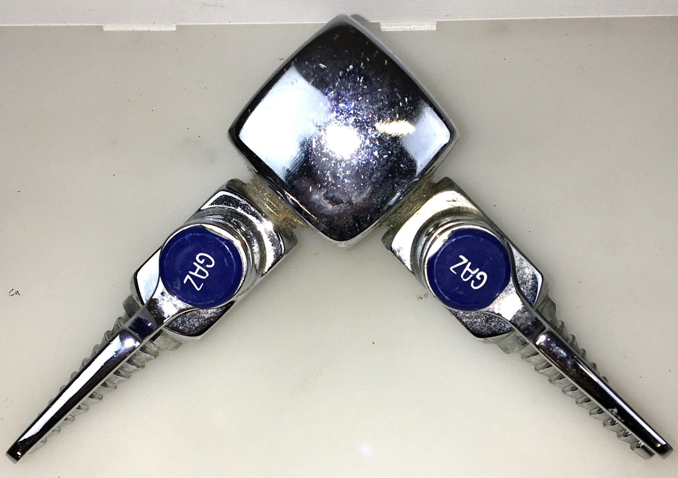 Used Assorted Deck-Mount Turrets and Valves for Air, Gas and Vacuum