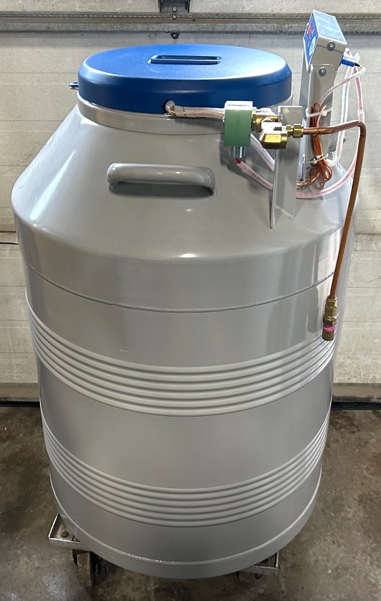Used VWR CryoPro AFX-PS Autofill Liquid Nitrogen Tank (35L)