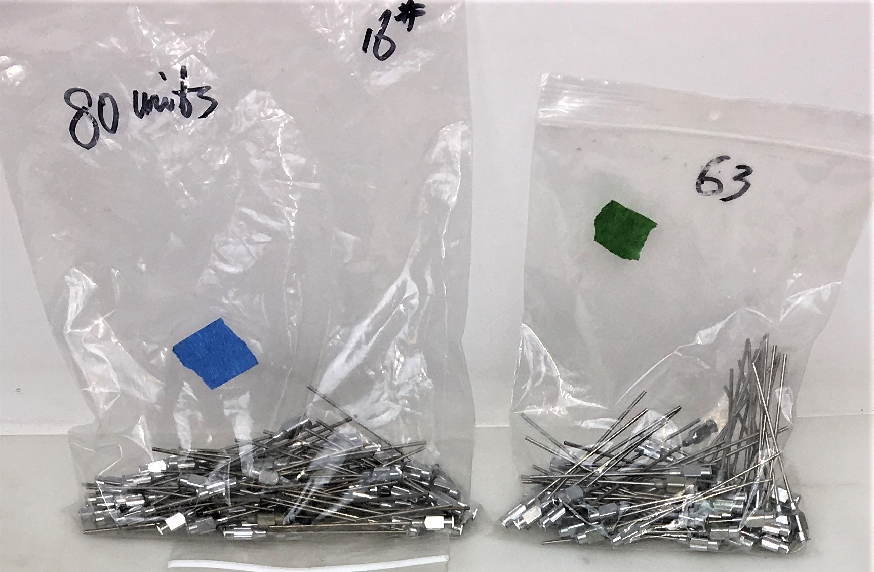 Used Organomation N-Evap NA0603 Needle Valves (Set of 12)