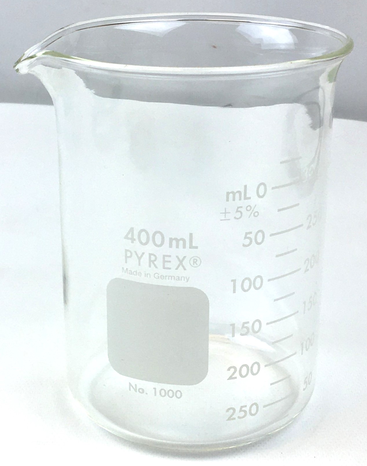Used Corning PYREX and Kimble KIMAX (and Equivalent) Beakers - Various Volumes