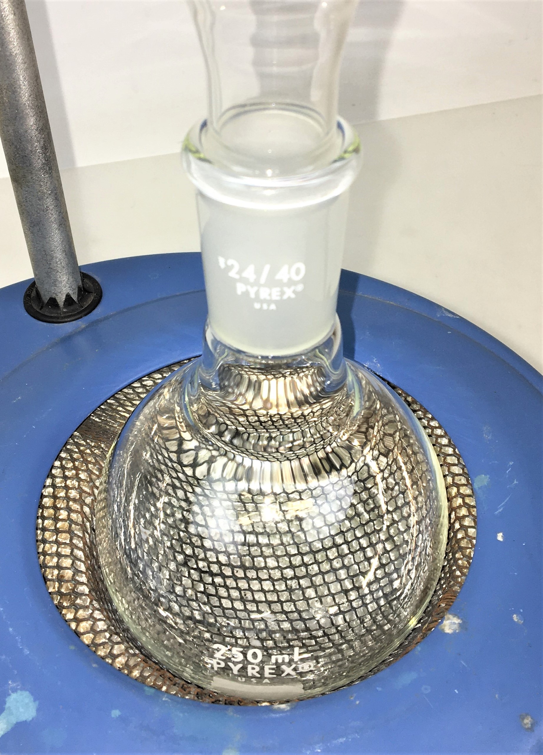 Used Reflux Distillation Kit with Barnstead Electrothermal CM0250-CEX1 Heating Mantle - 250mL