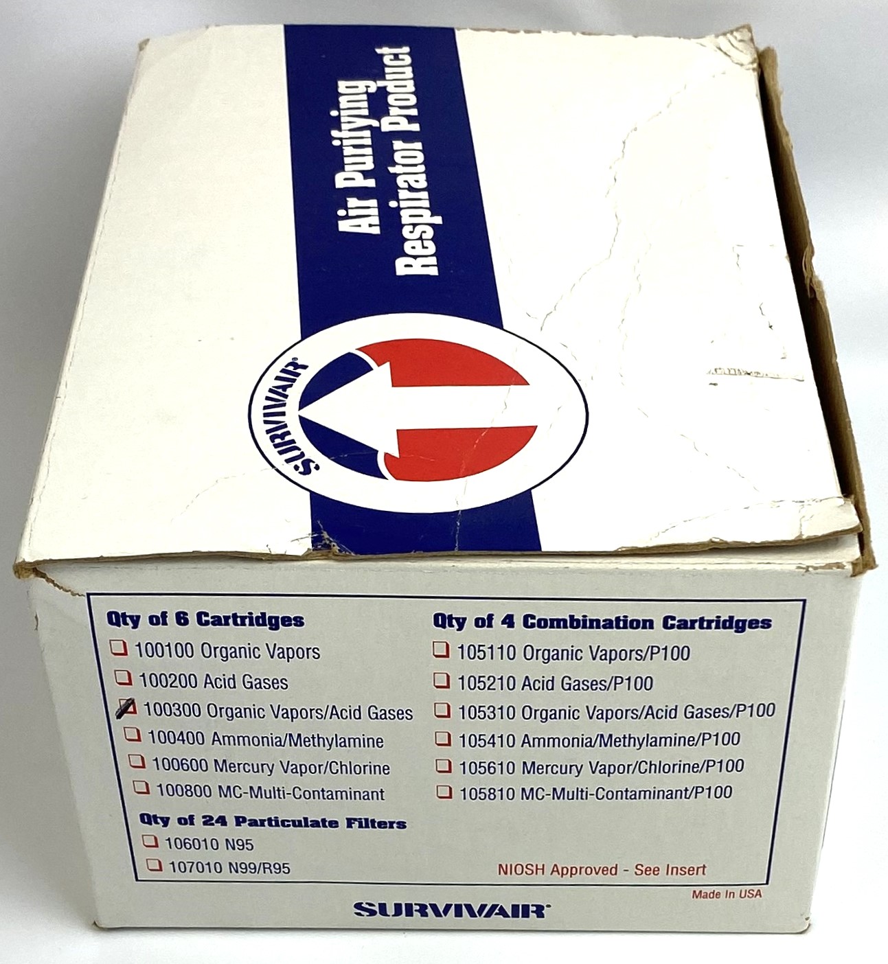 Used Survivair Panther 964800 NFPA Breathing Apparatus with Tank and Case