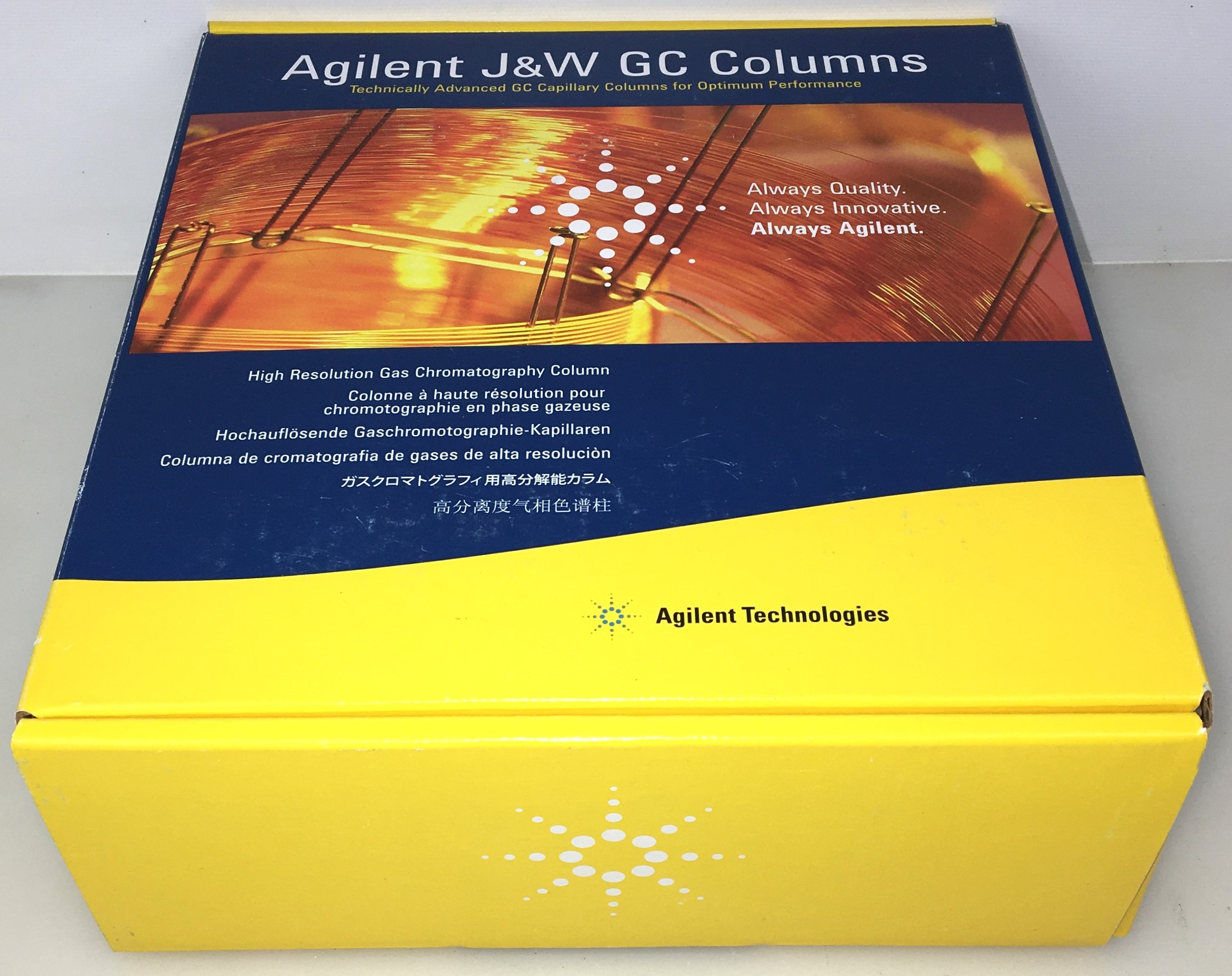 New Open Box Agilent (Hewlett Packard) HP-5 (19019J-413) Capillary Column (30M x 0.32mm x 0.25µm)