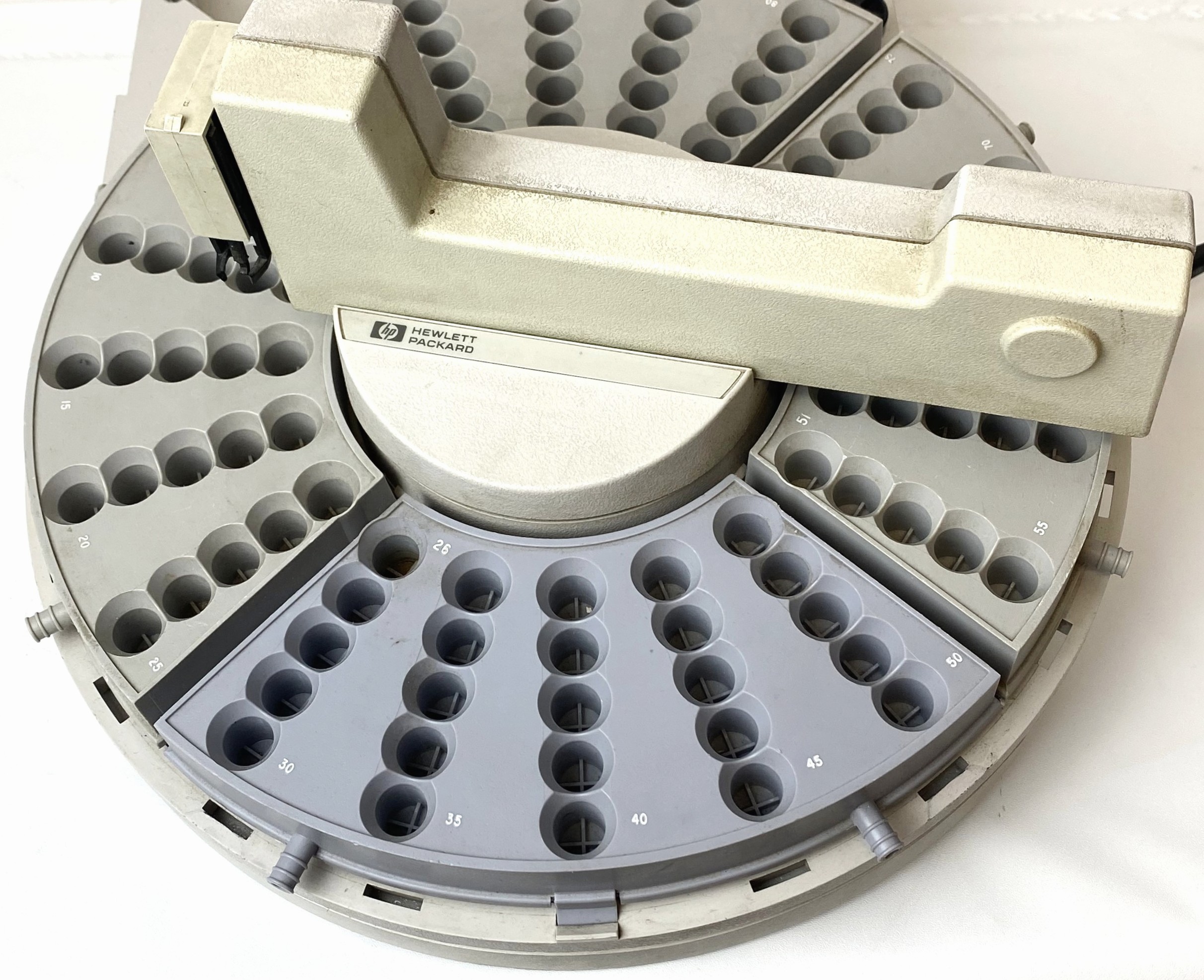 Used Hewlett Packard 18596C  Automatic Liquid Sampler Tray (100-Place)