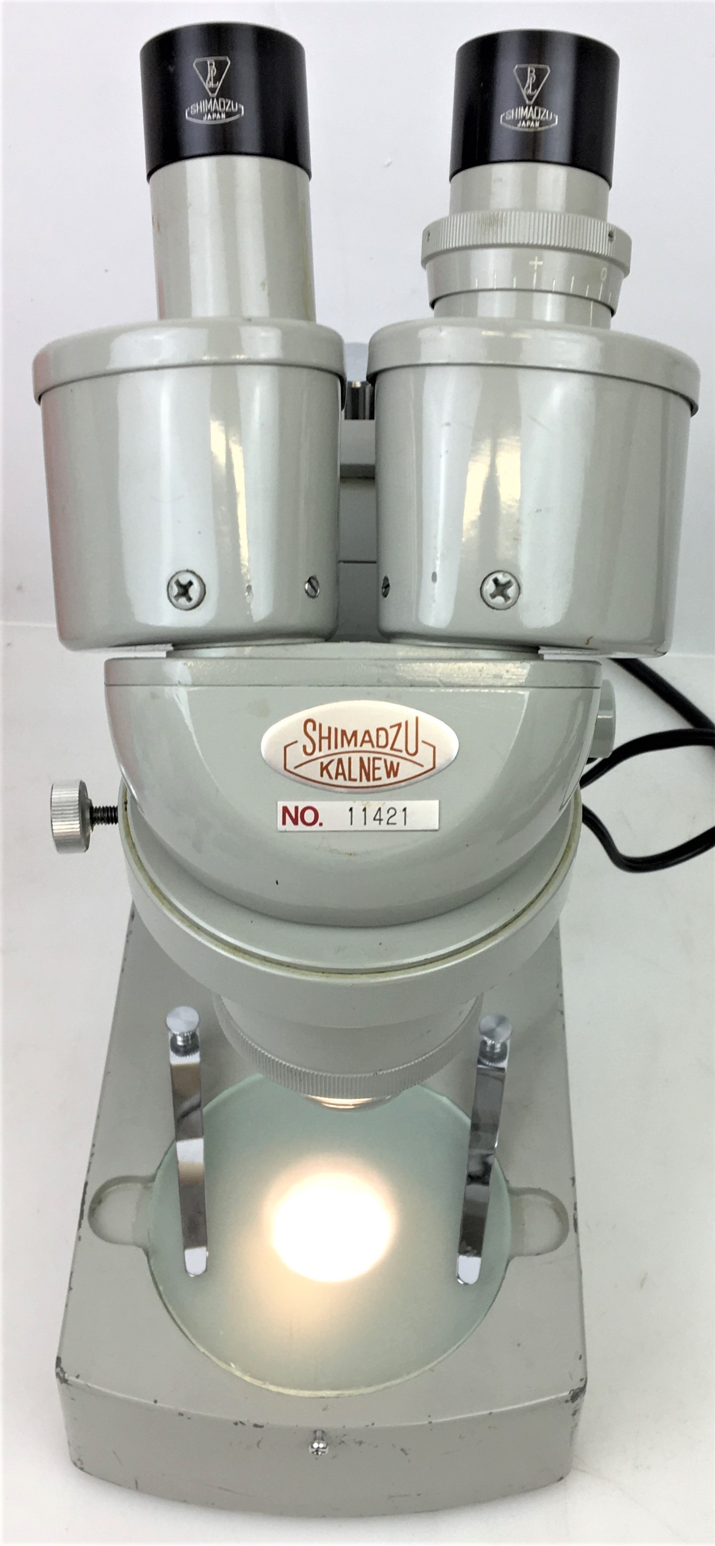廃盤 KIKUMARU 363 Dayz & FOCUS ２枚セット Used Shimadzu Kalnew Stereo Microscope (20X/40X) for Sale at