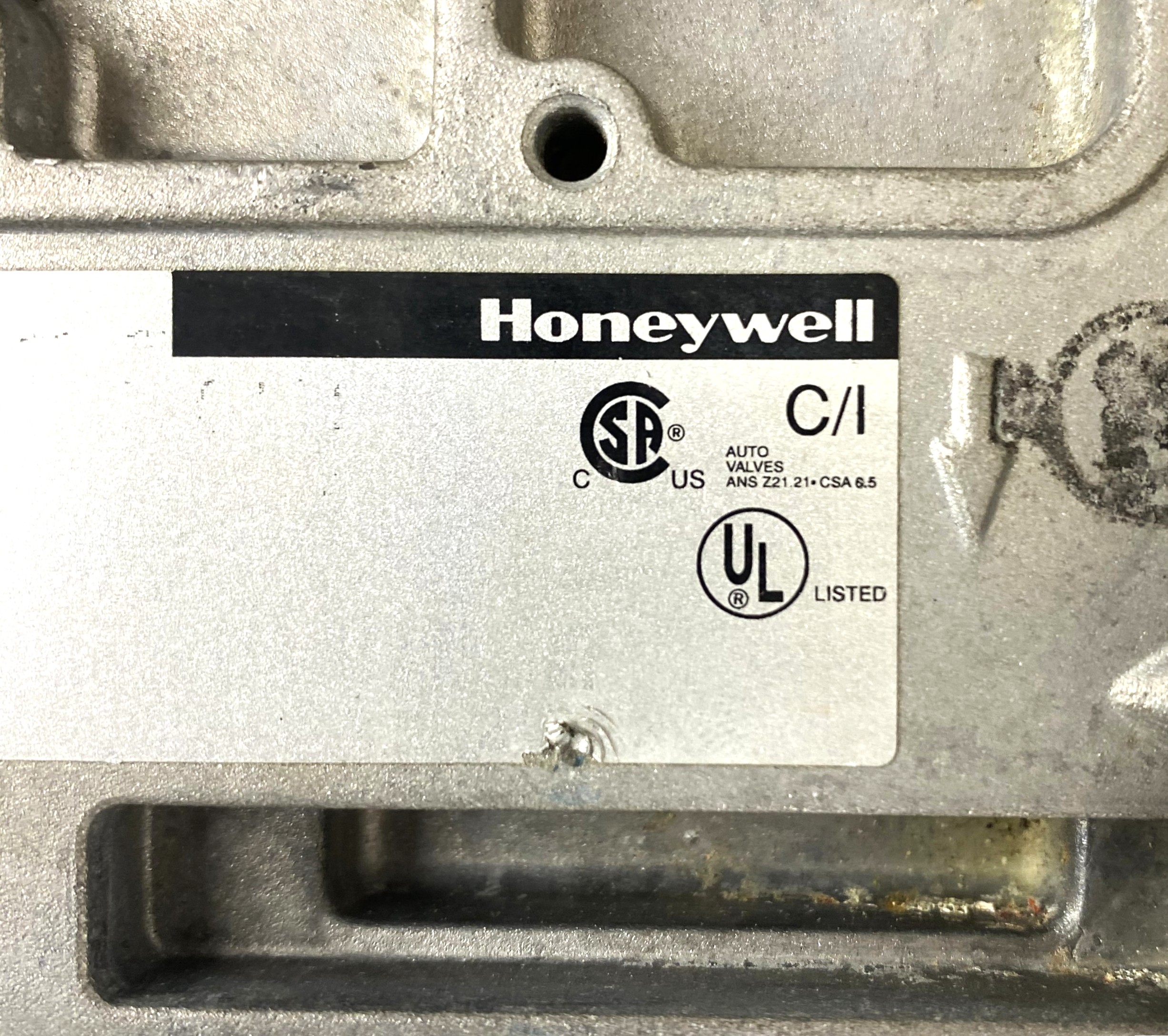 Used Honeywell Safety Gas Valve with Venturi Mixing Unit