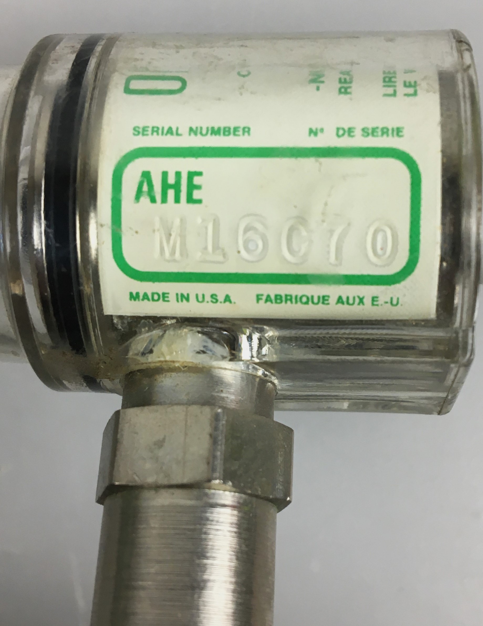 Used Ohio Medical 6700 Series Oxygen Flowmeter Regulator