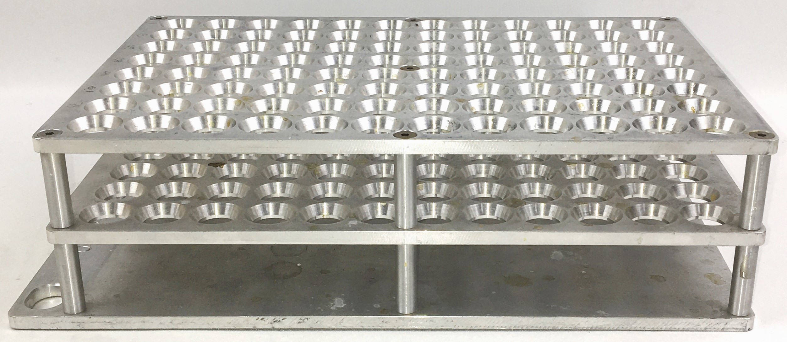Used Merck 96-Place Mountable Vial Rack