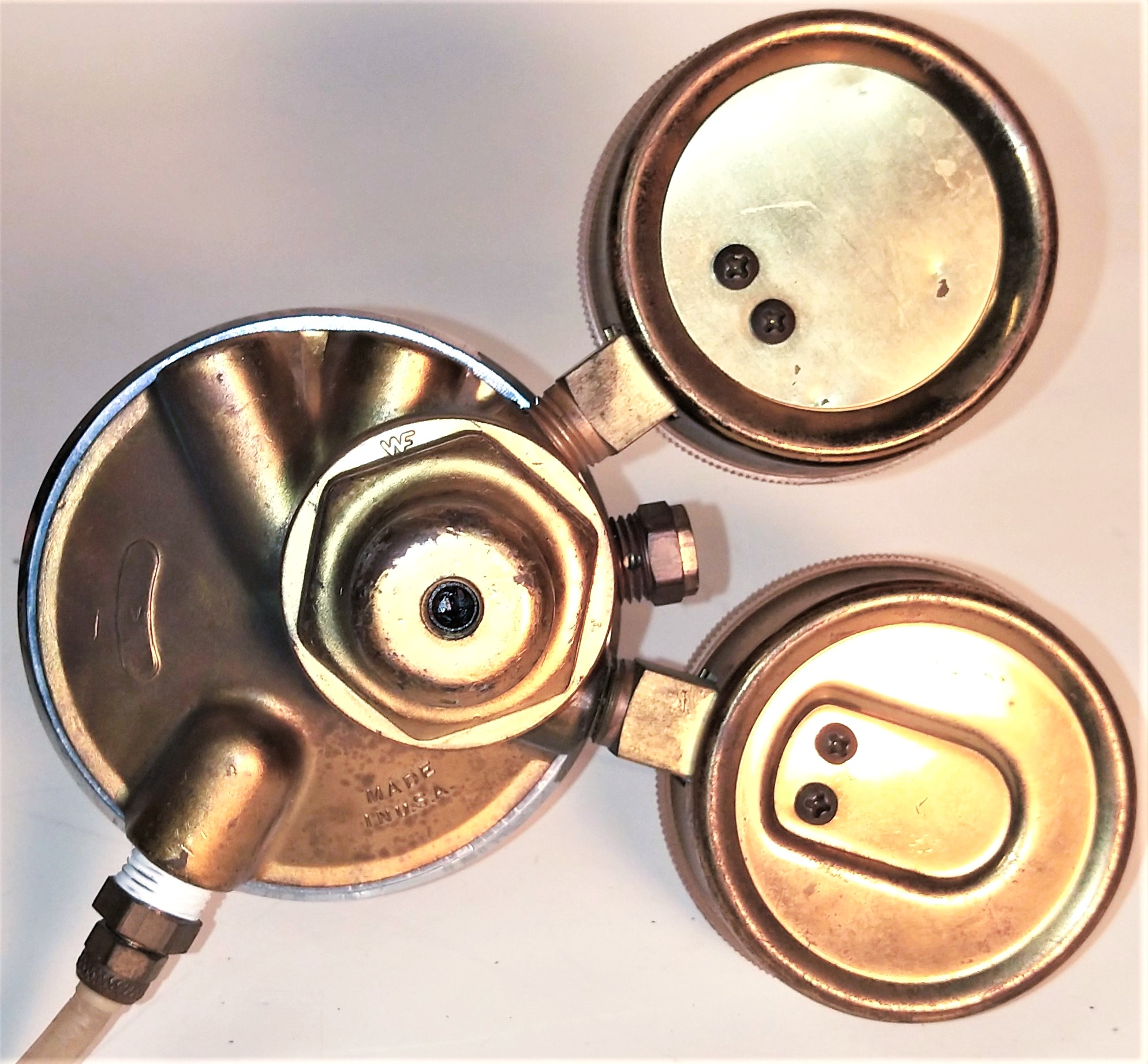 Used Harris 92-15 Multi-Stage Gas Regulator