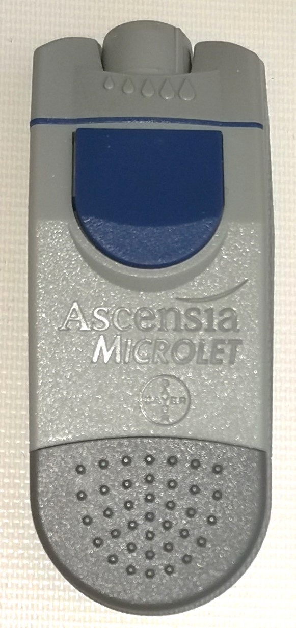 Used Bayer Ascensia Contour Blood Glucose Meter