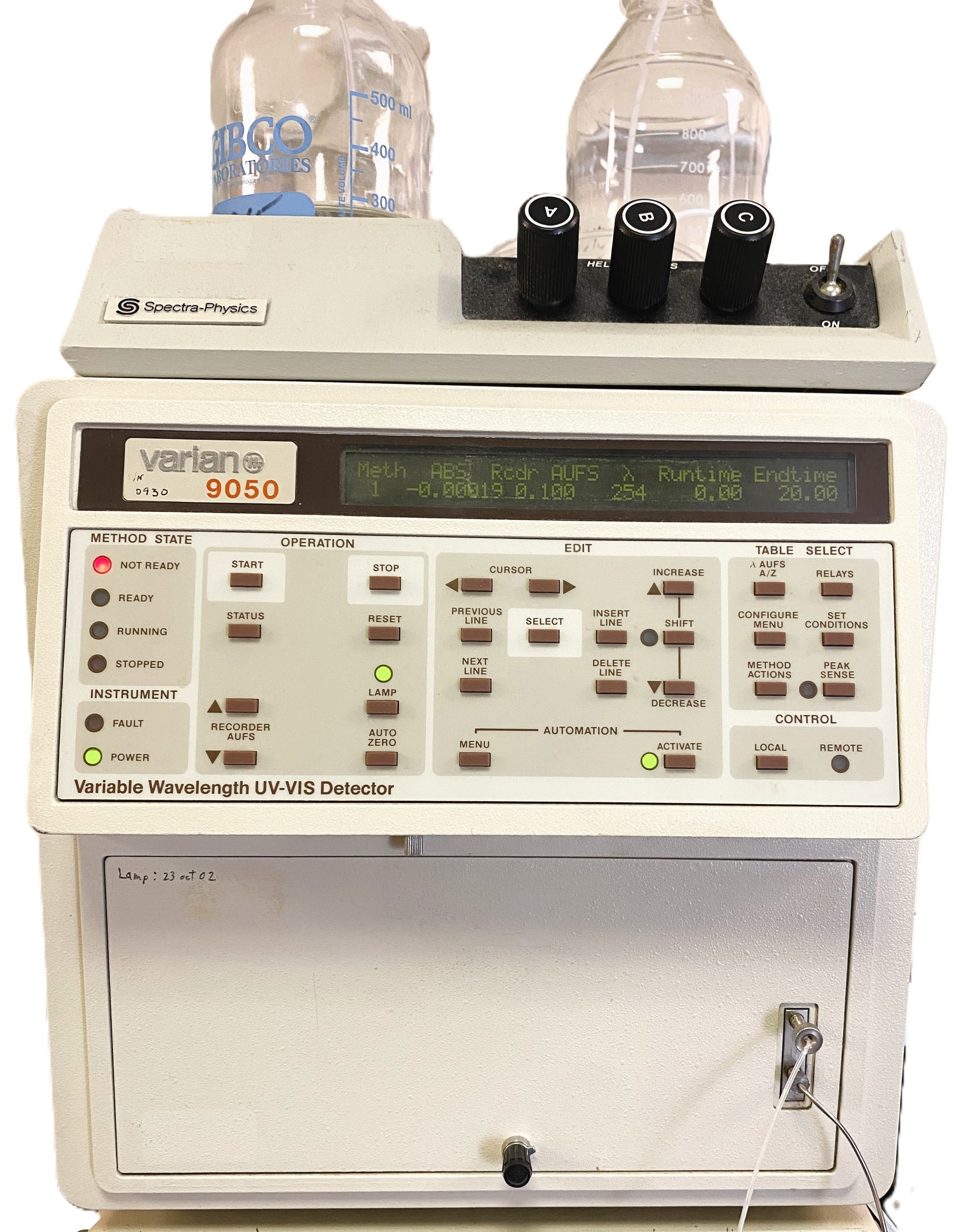 Used Varian 9000 Series UV-Visible HPLC System