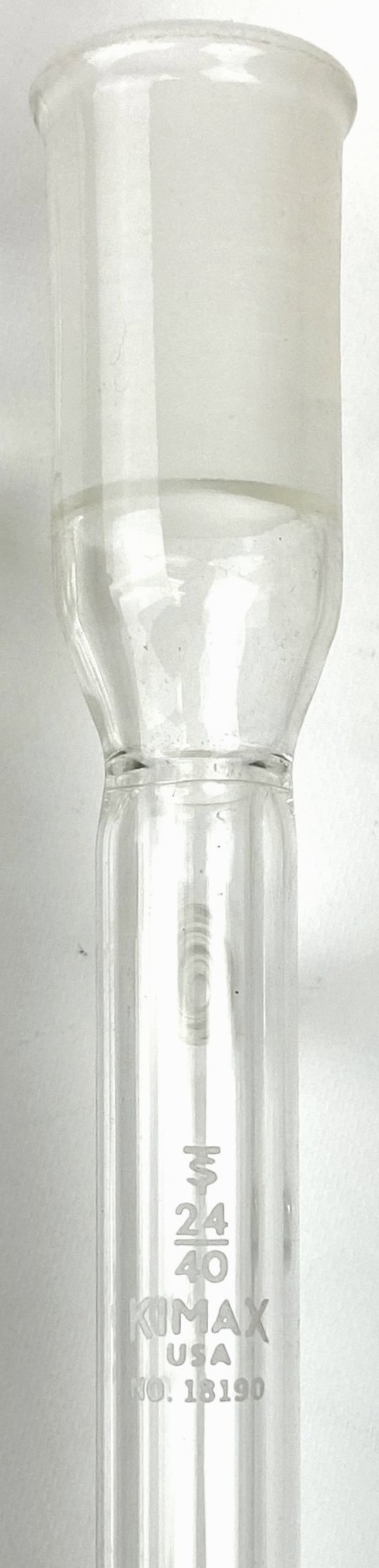 Used Corning PYREX 2800 (and Equivalent) Liebig-West Condenser (300-400mm)