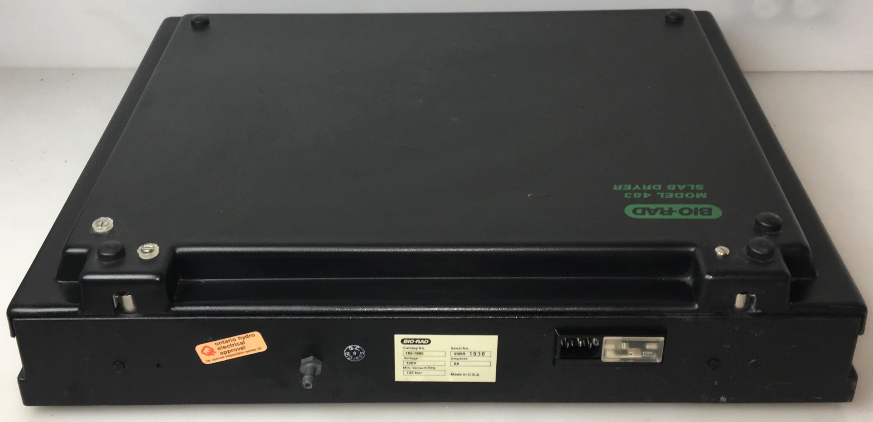 Used BioRad 483 Gel Slab Dryer
