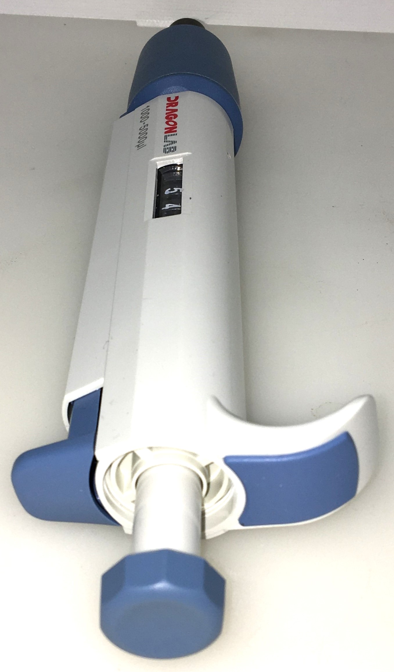 New Open Box DragonLab (DLab) TopPette Single Channel Pipettor (1000-5000µL)