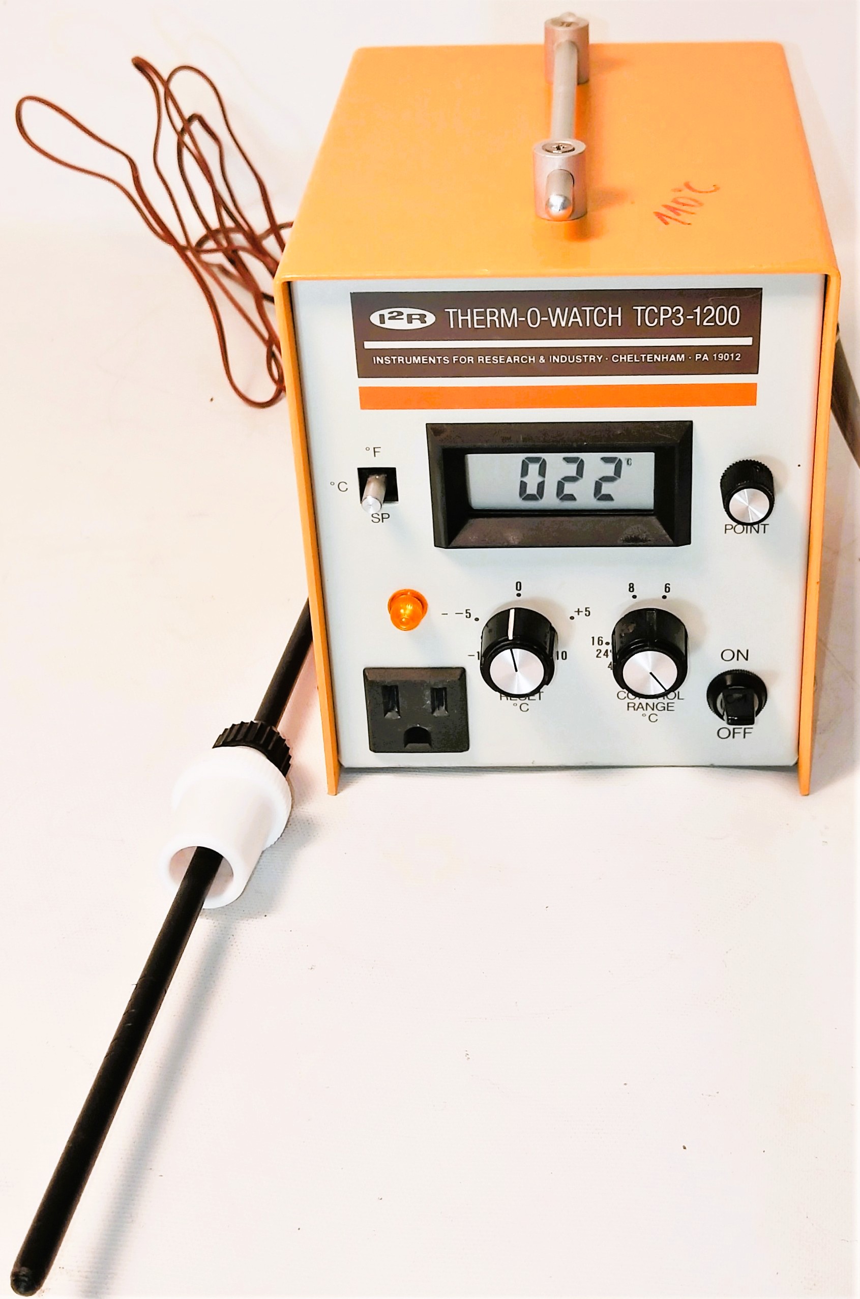 Used I2R Therm-O-Watch TCP3-1200 Digital Temperature Controller