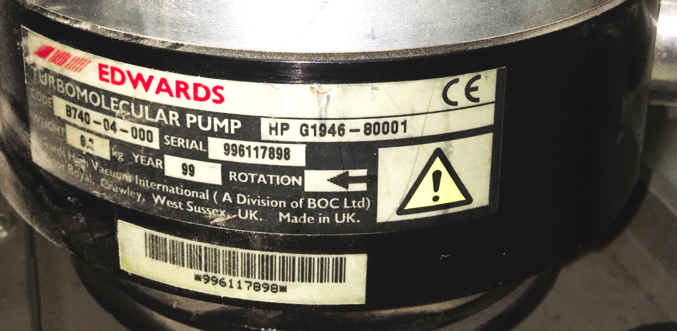 Used Agilent 5973N Network MS Detector with G59864B Ionization Gauge Controller