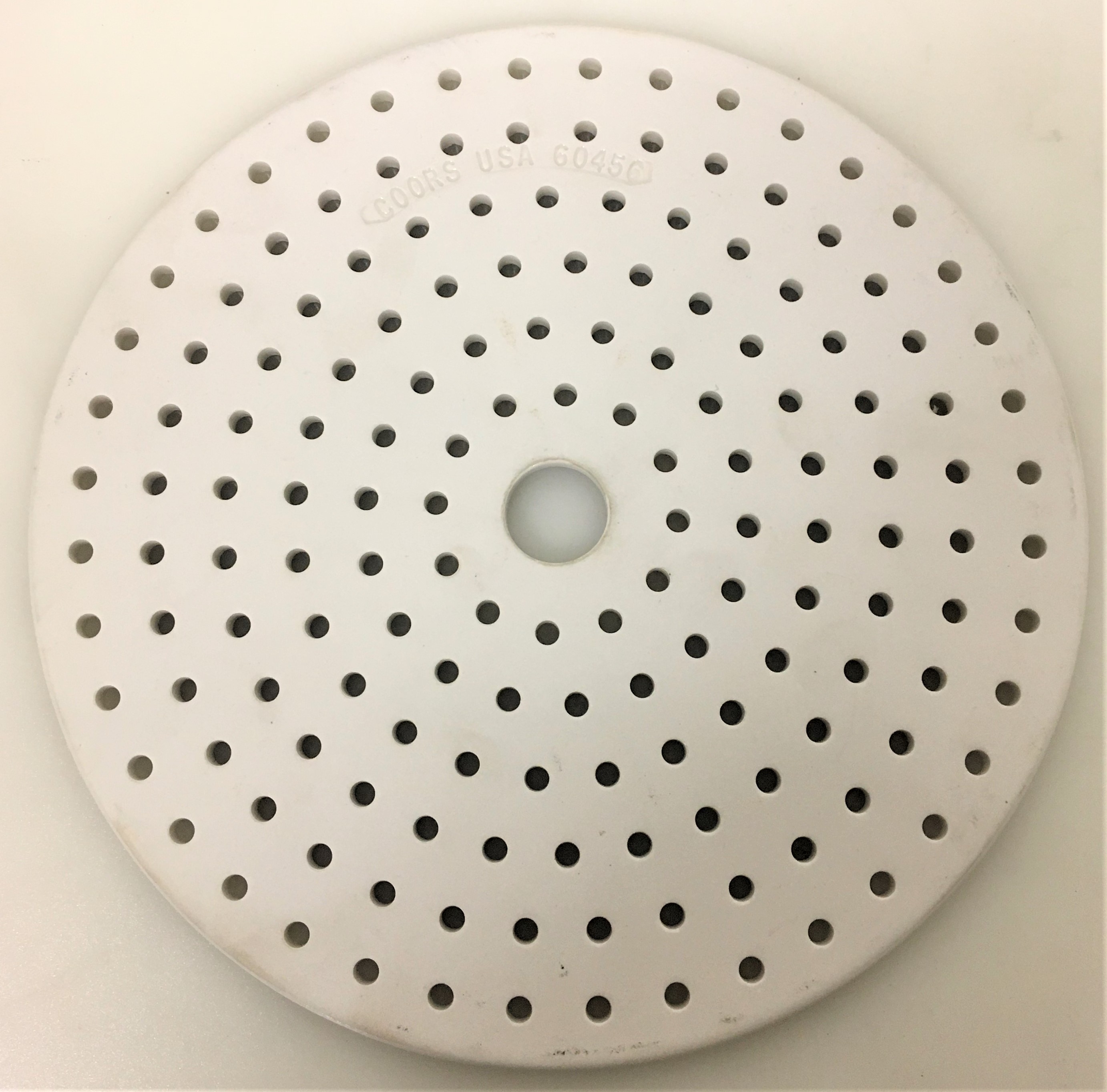 Used Corning PYREX 3081-250 Glass Desiccator with Coors Plate (10.5L)