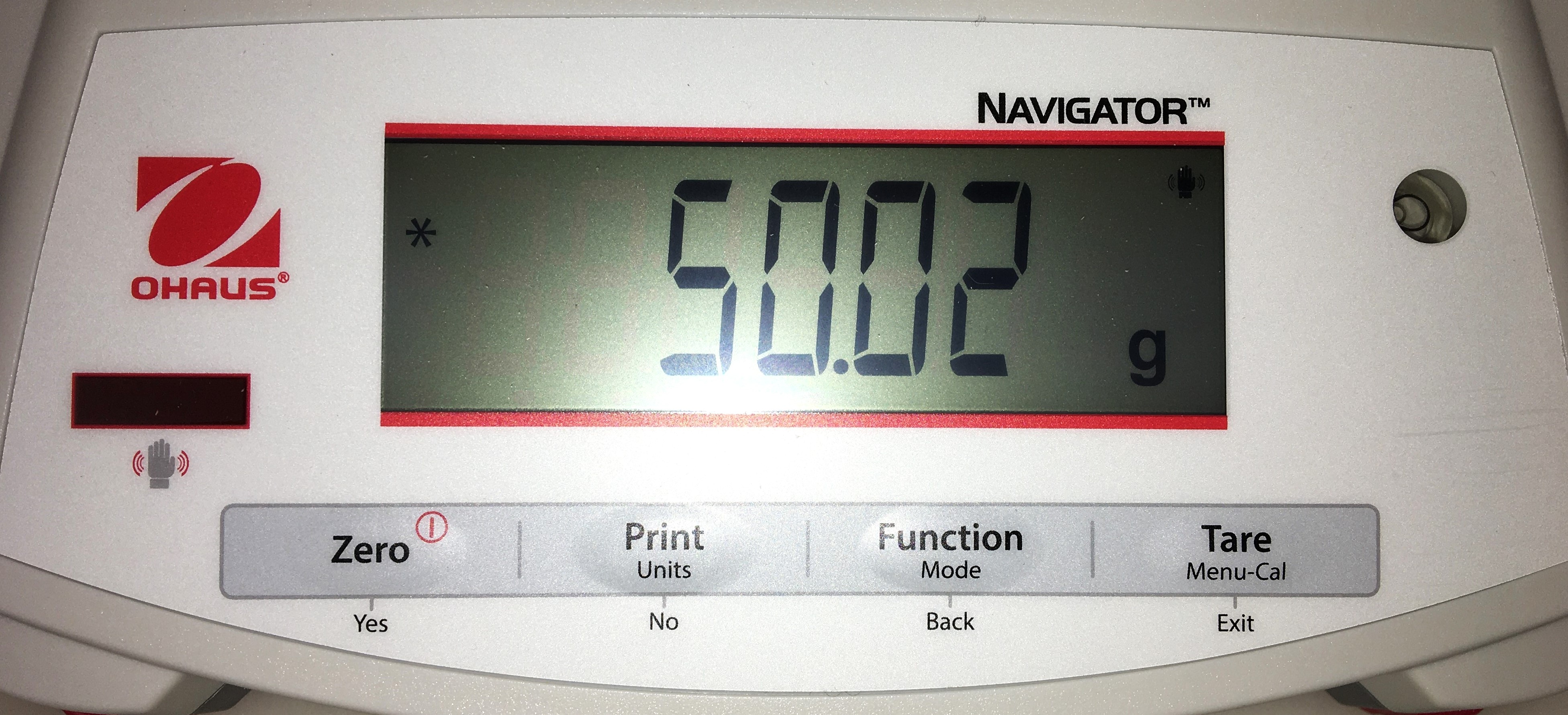 New Open Box Ohaus Navigator NV222 Portable Balance (220g x 0.01g)