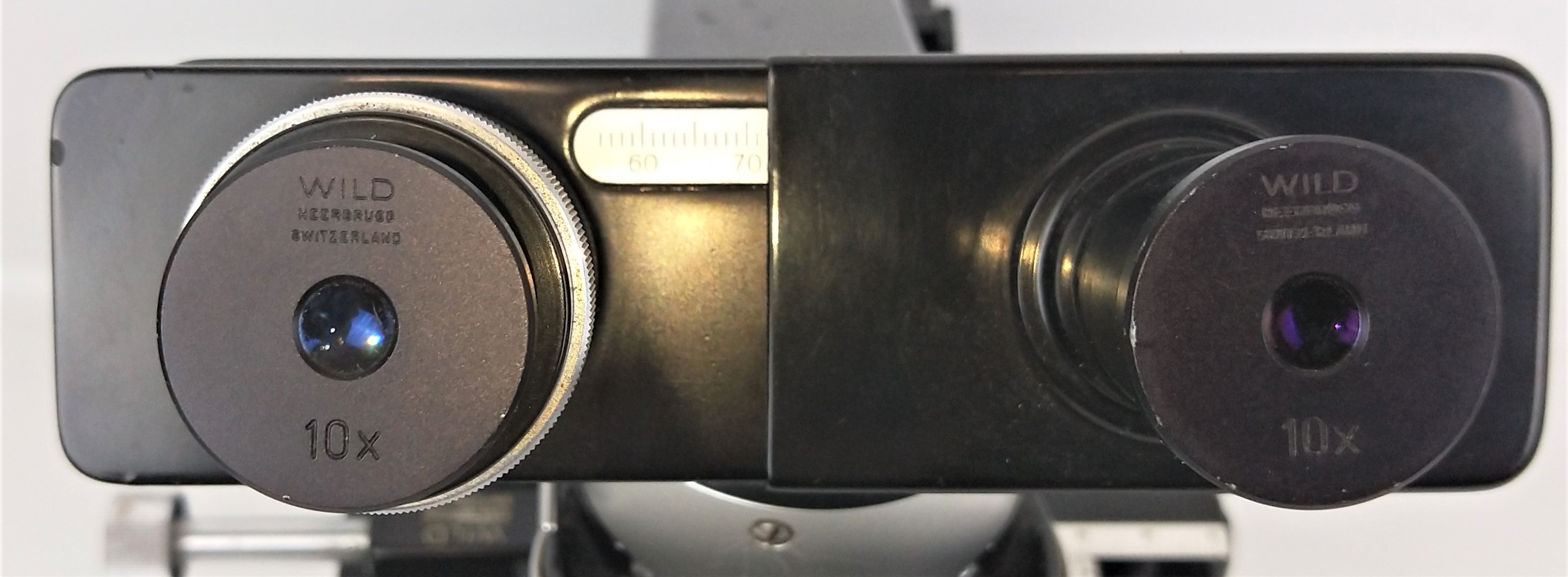 Used Wild M12 Binocular Phase-Contrast Microscope with Illuminator - 40X to 400X