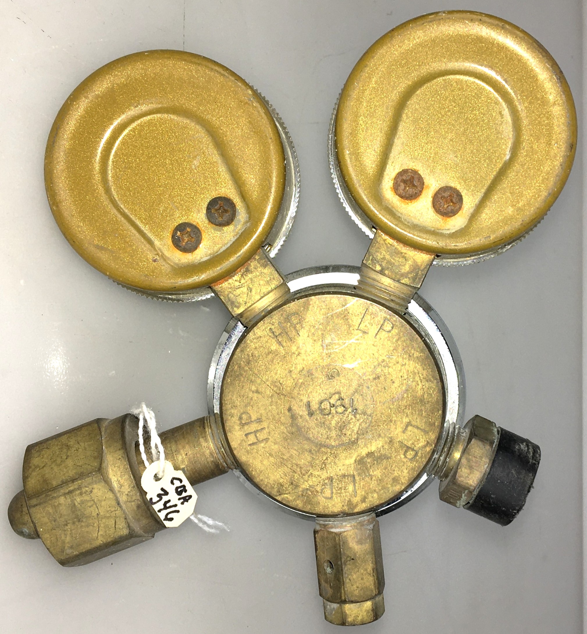 Used Western Accu-Trol MSA-7152 Compressed Air Regulator (CGA 346)