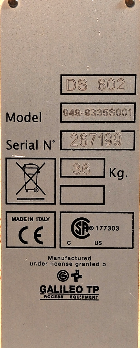 Used Varian (Agilent) DS 602 Rotary Vacuum Pump (17.6cfm)
