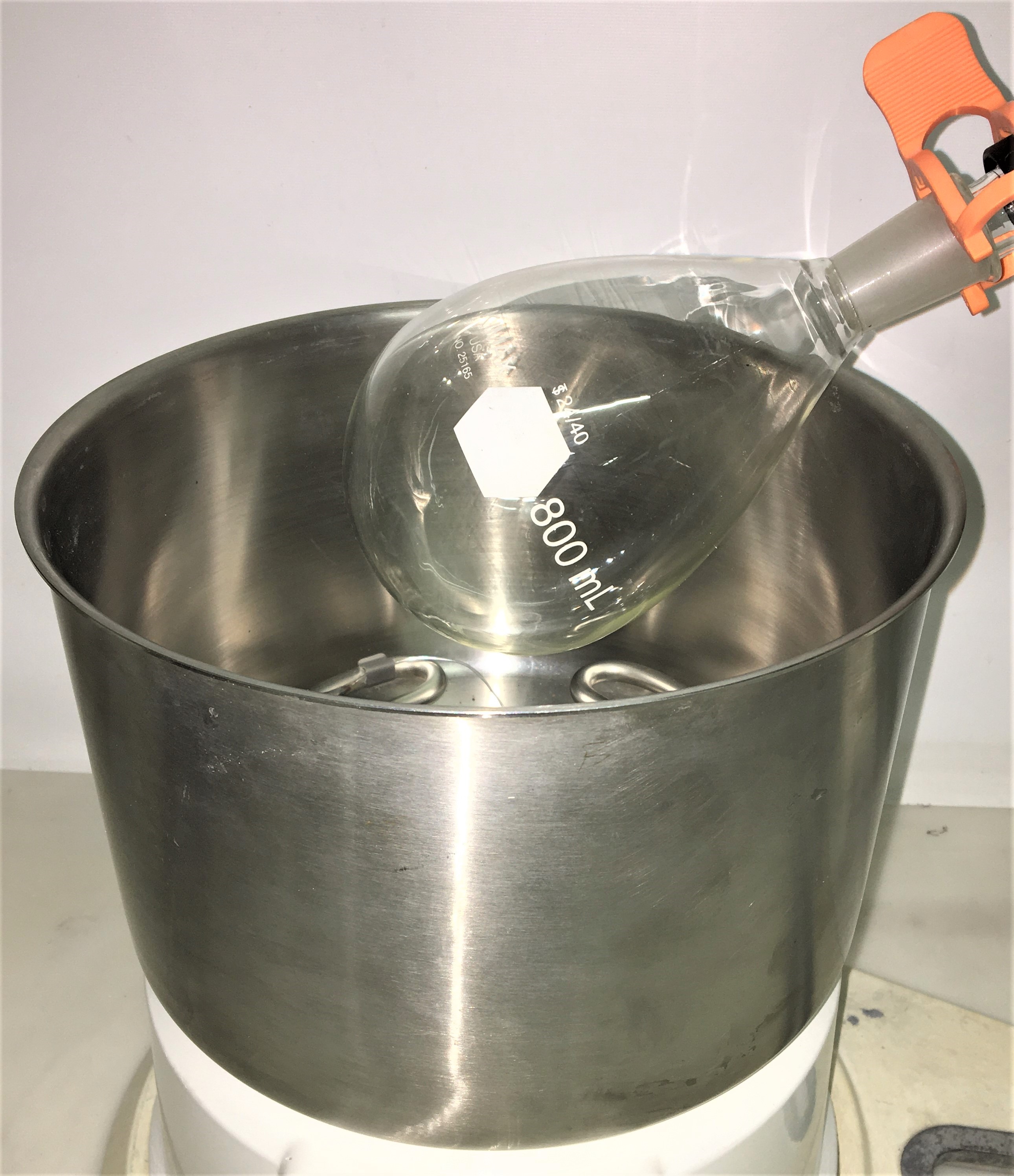 Used Buchi Rotavapor-EL Rotary Evaporator with W240N Bath, Stand and Glassware