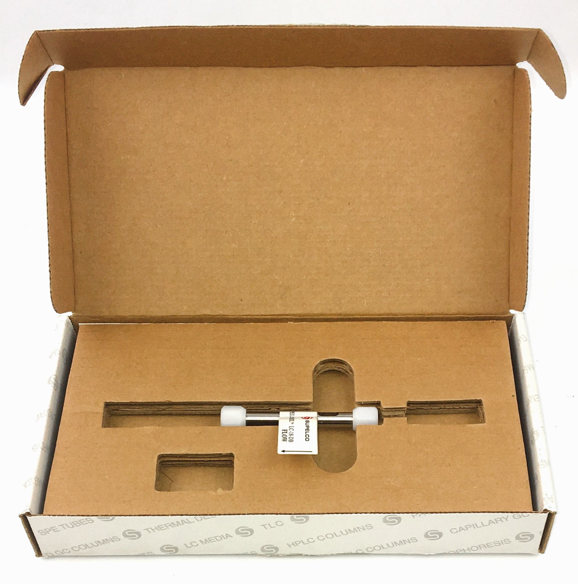 New Open Box Supelco Supelcosil LC-18-DB HPLC Column (7.5 cm × 4.6 mm x 3µm)
