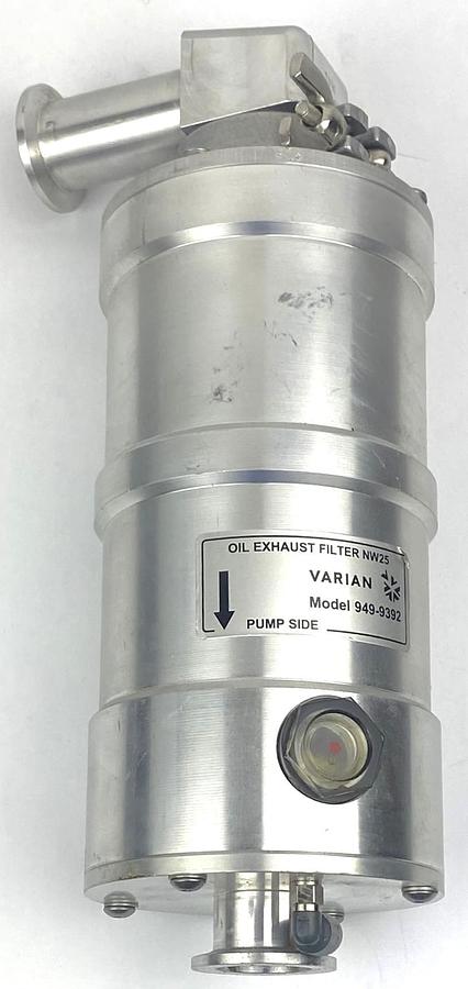 New Open Box Varian (Agilent) DS Series 949-9392 NW25 Exhaust Filter