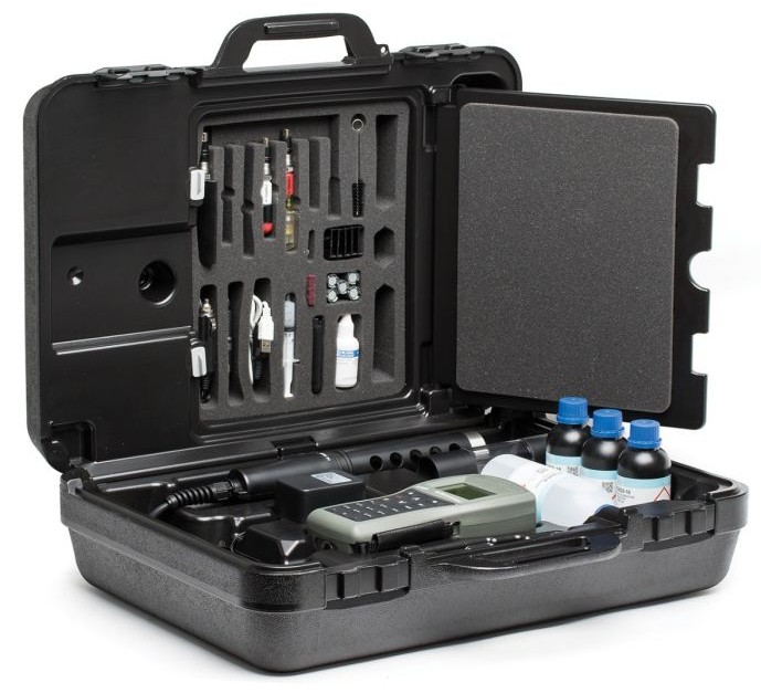 New Hanna HI 9829 Multiparameter pH/ISE/EC/DO/Turbidity Waterproof Meter with GPS Option